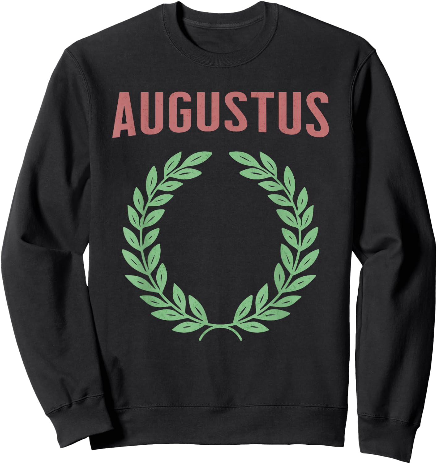 Augustus Roman Emperor Ancient Rome Sweatshirt - Sweatshirt | Black