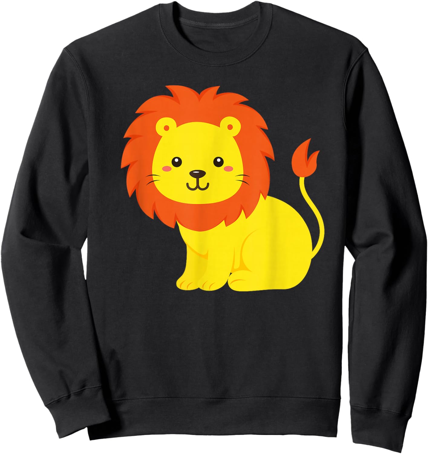 Lion Cub - Lion Baby - Little Lion - Lions Sweatshirt - Sweatshirt | Black