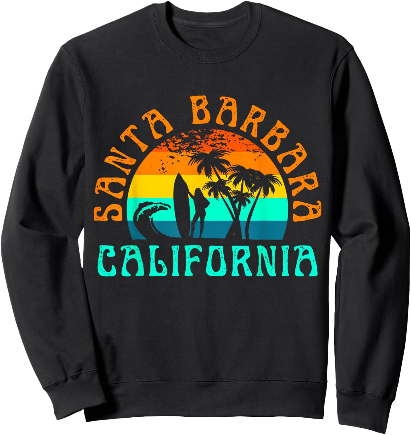 Santa Barbara Sweatshirt - Sweatshirt | Black