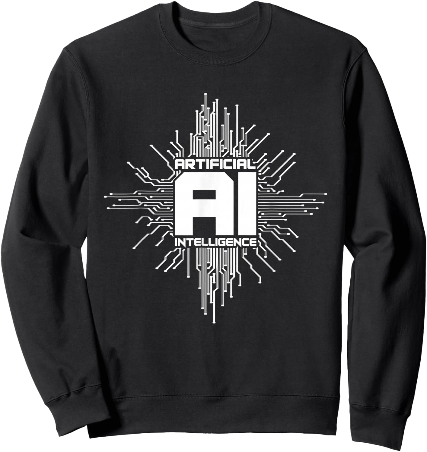 Artificial Intelligence AI | Computer Science Sweatshirt - Sweatshirt | Black