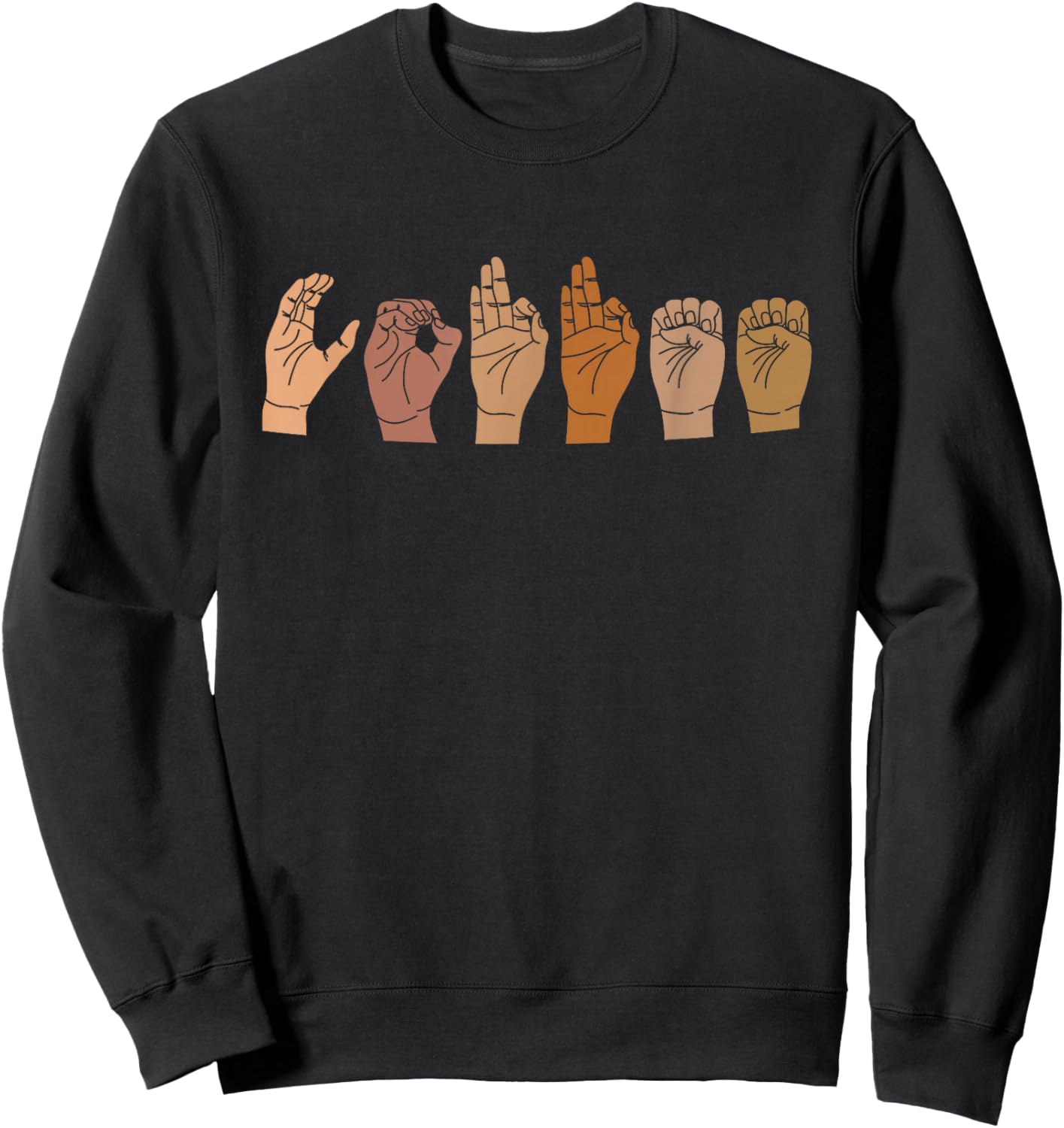 Coffee Asl Sweatshirt - Sweatshirt | Black
