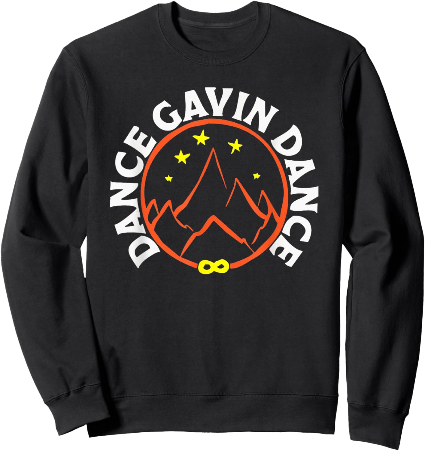 Dance Gavin Dance Graphic Design Sweatshirt - Sweatshirt | Black