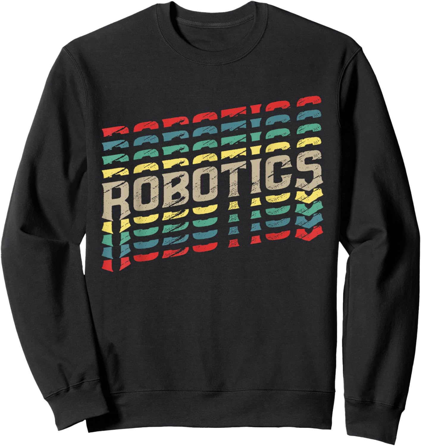 Robotics - Robot Builder Engineer Engineering Cyborg Sweatshirt - Sweatshirt | Black