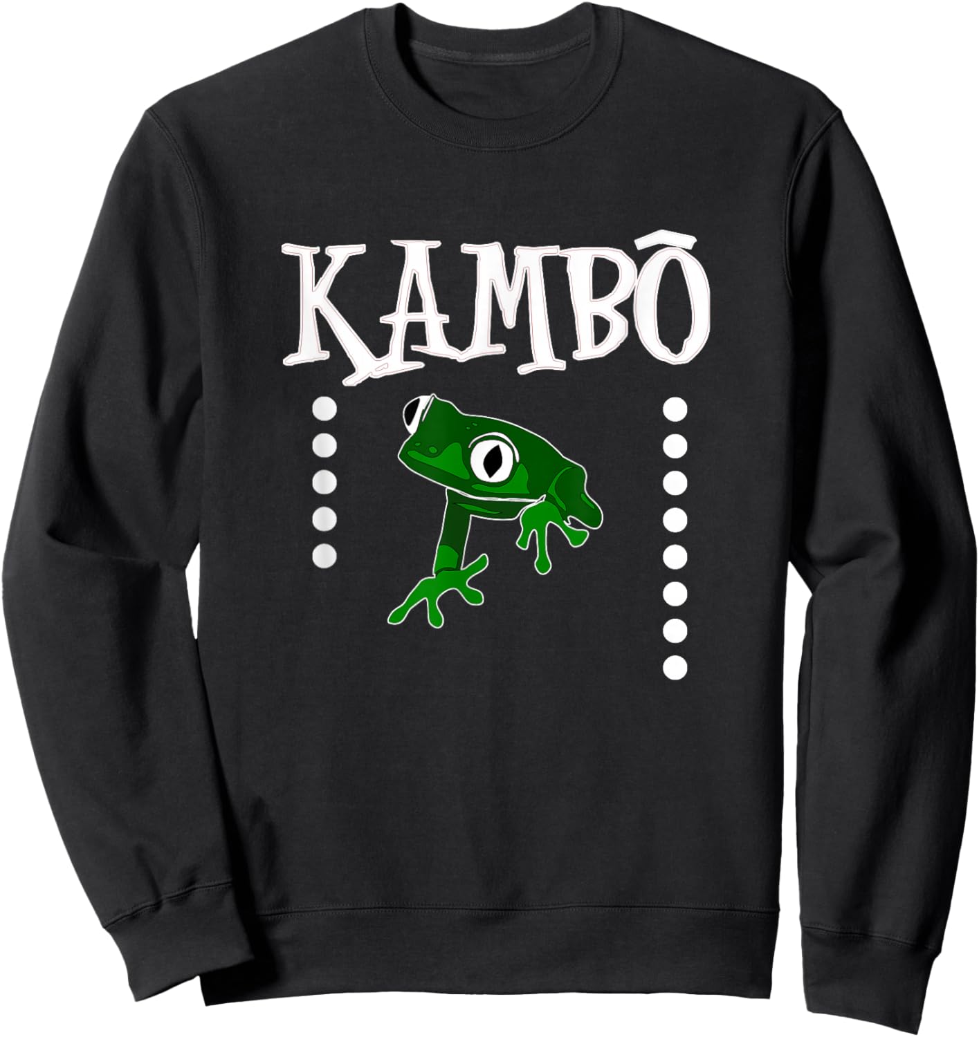 Phyllomedusa Bicolor Giant Monkey Frog Venom Cleansing Sweatshirt - Sweatshirt | Black