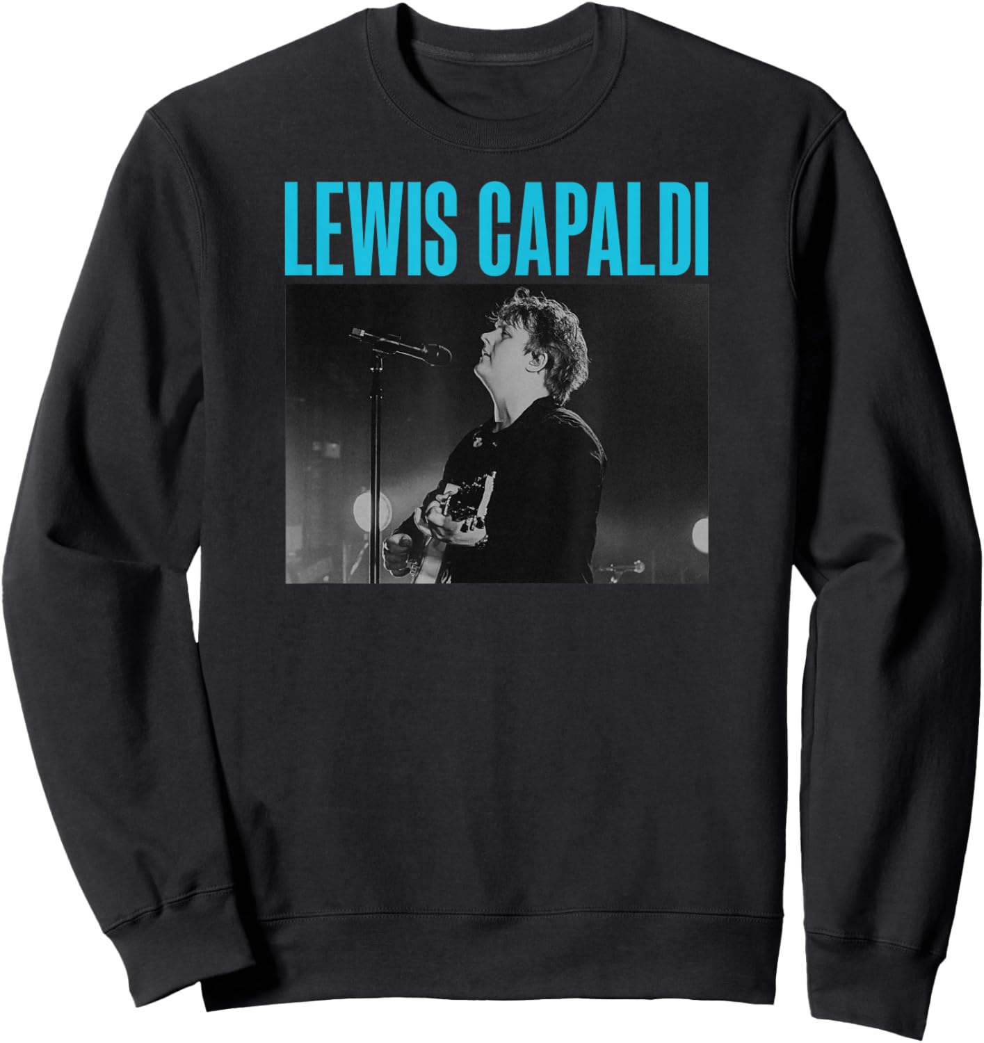 Lewis Capaldi – Live Photo Sweatshirt - Sweatshirt | Black