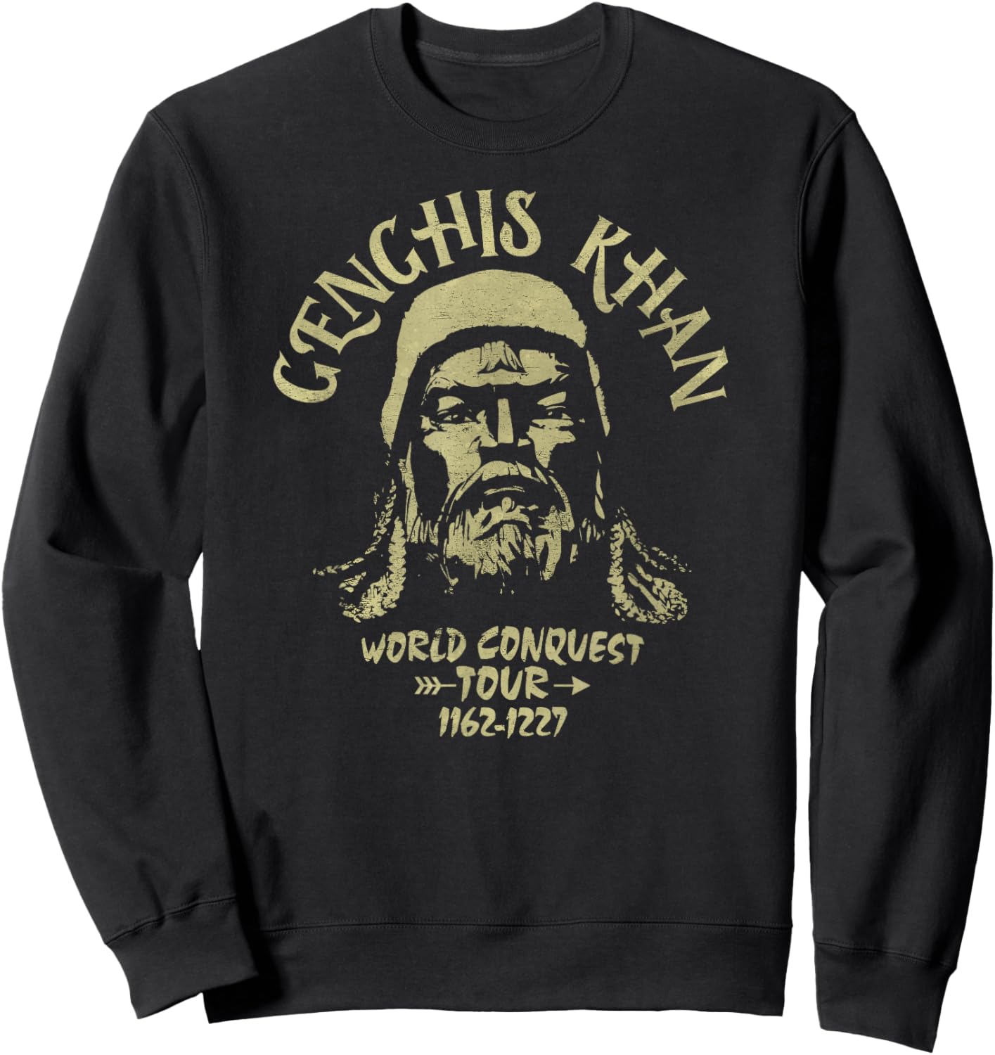 Genghis Khan - World Conquest Tour Sweatshirt - Sweatshirt | Black
