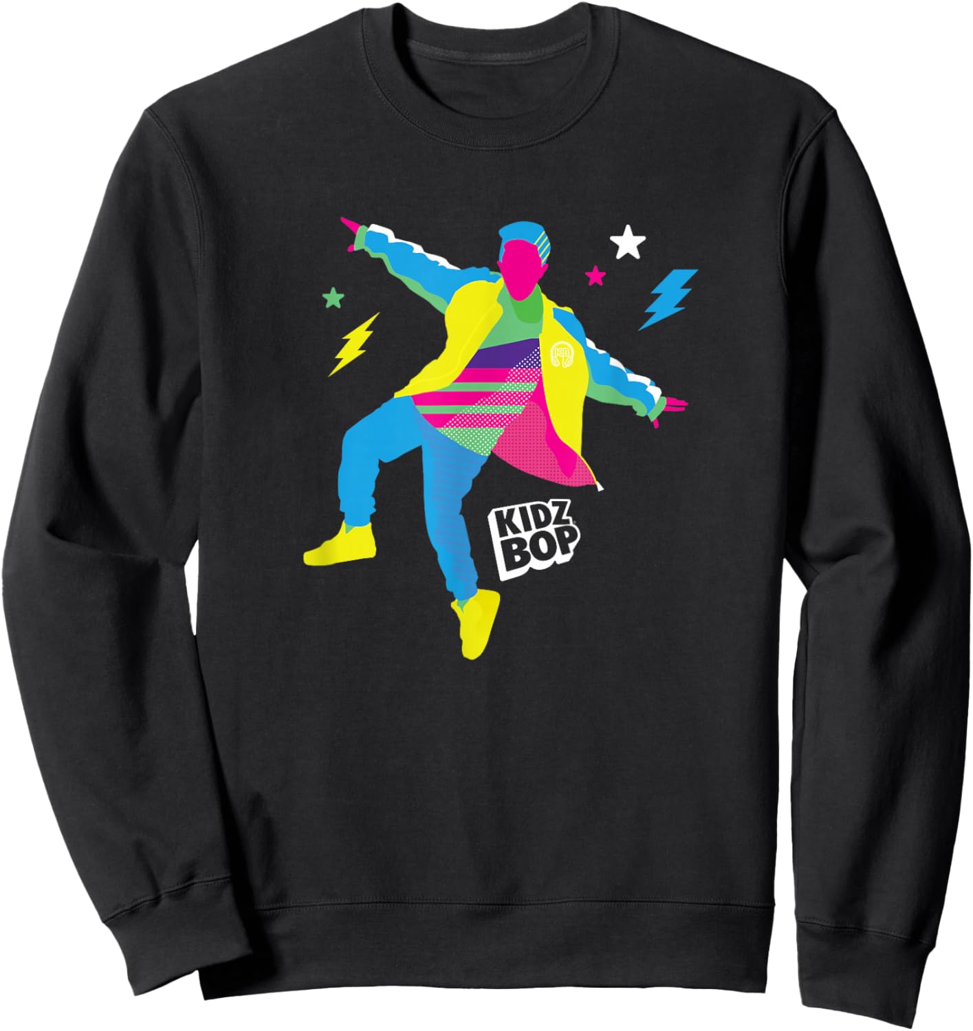 Kidz BOP - Pop Star Silhouette (Solo) Sweatshirt - Sweatshirt | Black