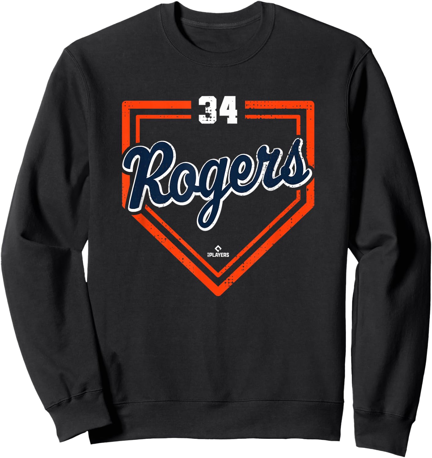 Home Plate Gameday Jake Rogers Detroit MLBPA Sweatshirt - Sweatshirt | Black