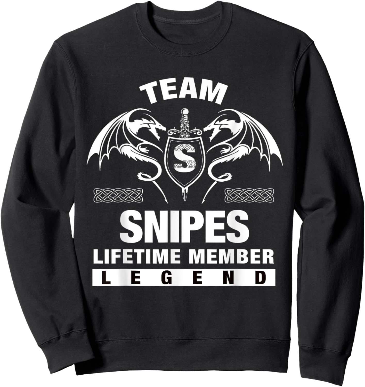 Team SNIPES Lifetime Member Gifts Sweatshirt - Sweatshirt | Black