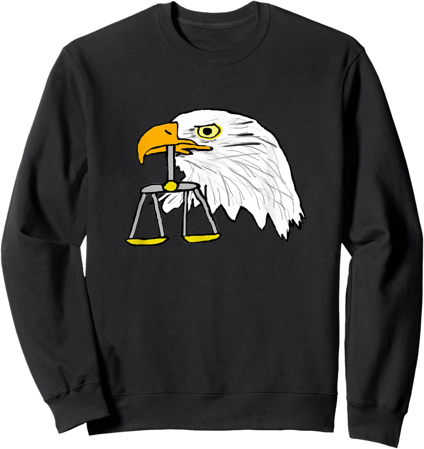 Legal Eagle Sweatshirt - Sweatshirt | Black