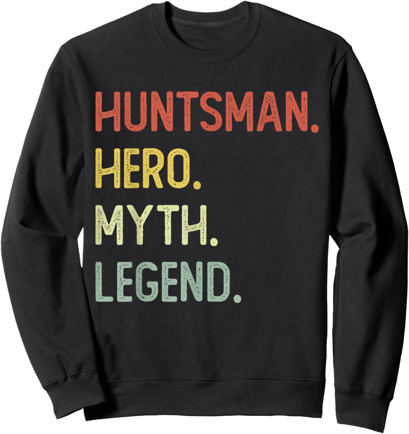 Funny huntsman Sweatshirt - Sweatshirt | Black