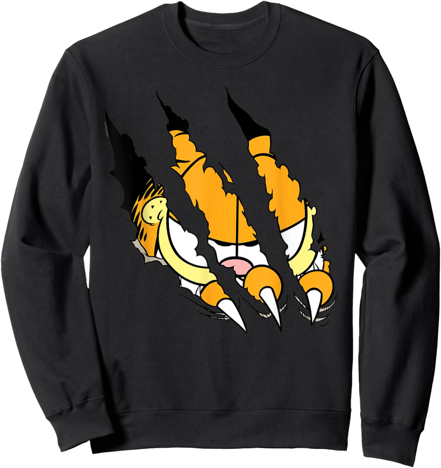 Garfield Claws Sweatshirt - Sweatshirt | Black