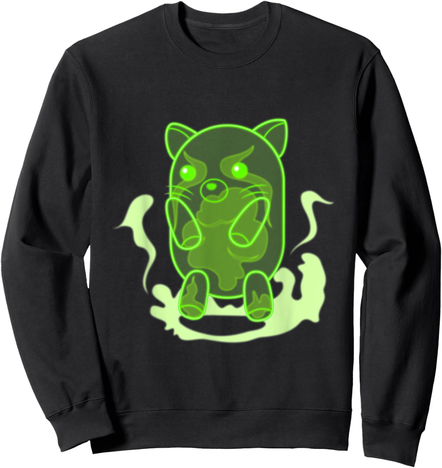 Pet Show: Ghost Cat! Sweatshirt - Sweatshirt | Black