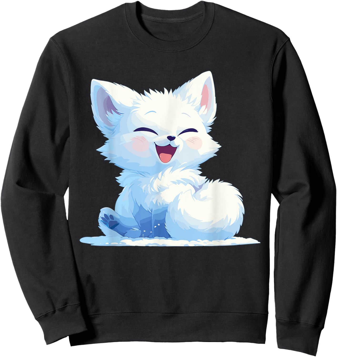 Arctic Foxes Lovers Arctic Fox Sweatshirt - Sweatshirt | Black