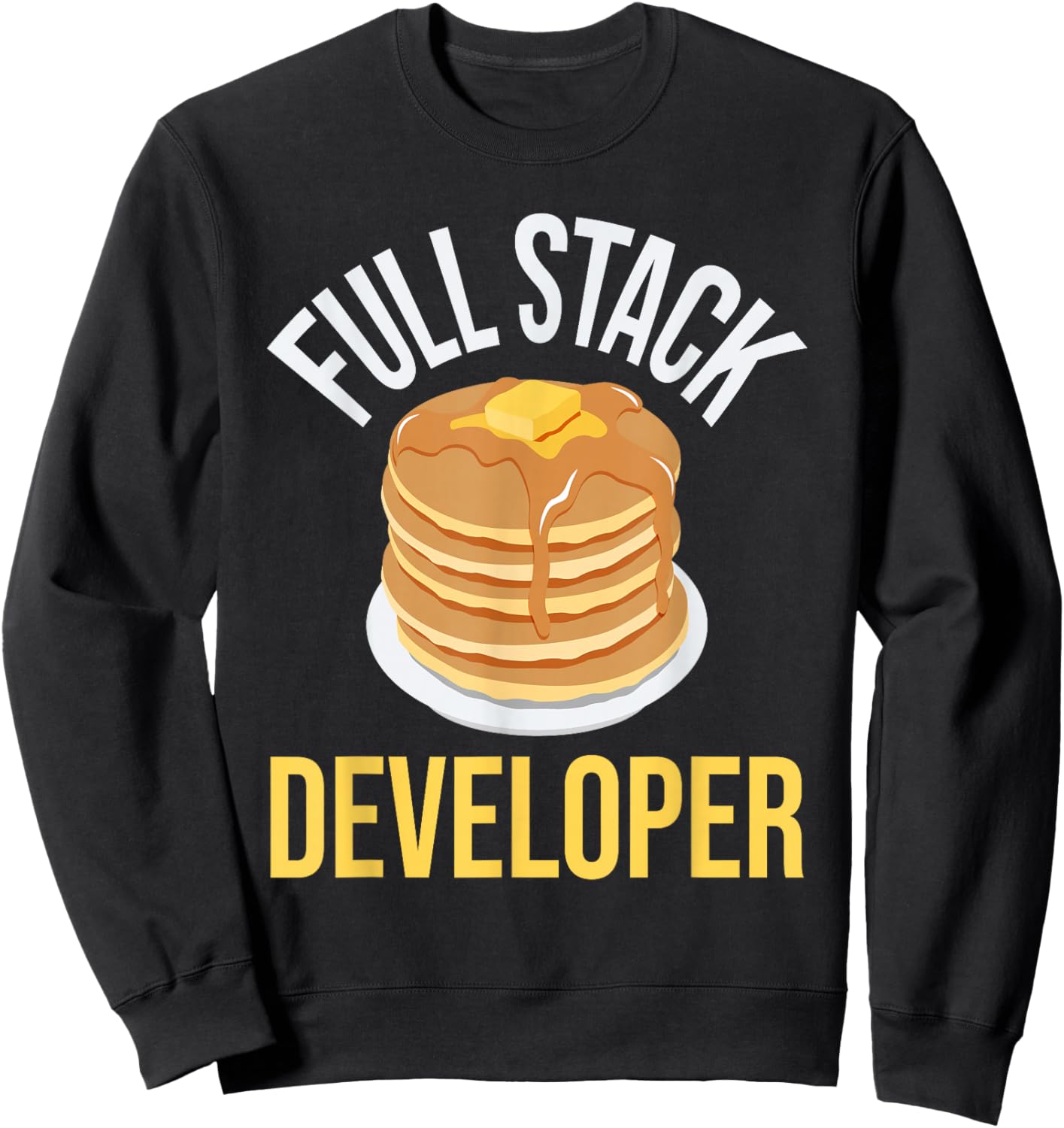 Full Stack Developer - Computer Science Programmer Coding Sweatshirt - Sweatshirt | Black