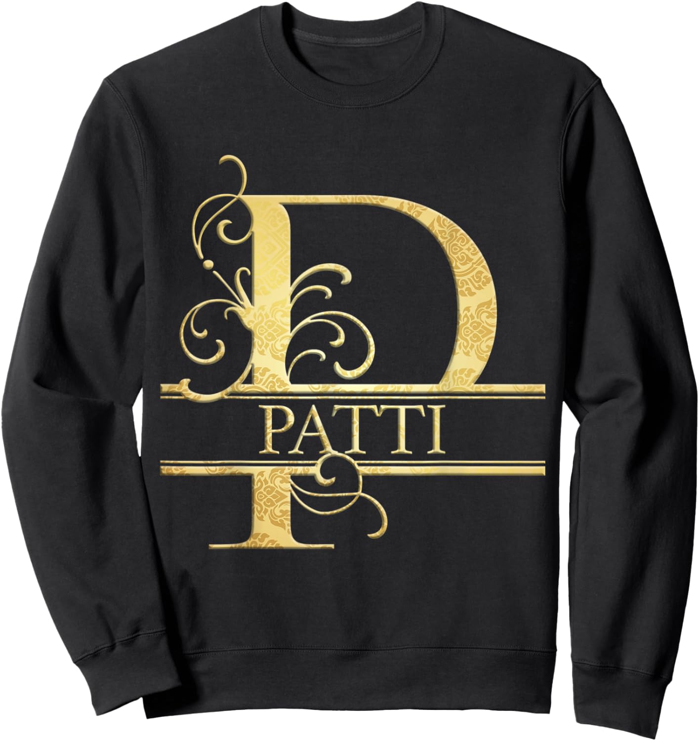 Patti Name Sweatshirt - Sweatshirt | Black