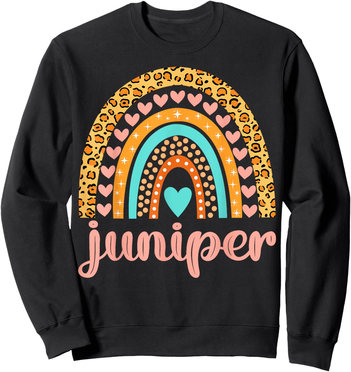 Juniper Juniper Name Birthday Shirt Gift Sweatshirt - Sweatshirt | Black