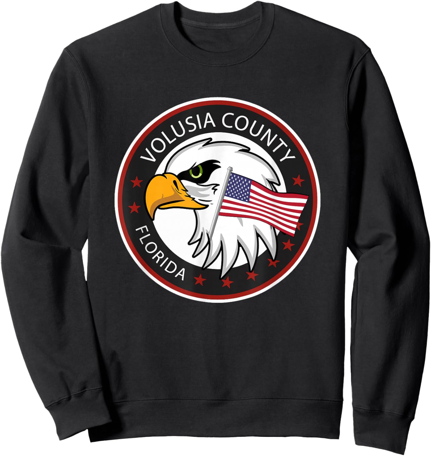 Volusia County Florida Sweatshirt - Sweatshirt | Black