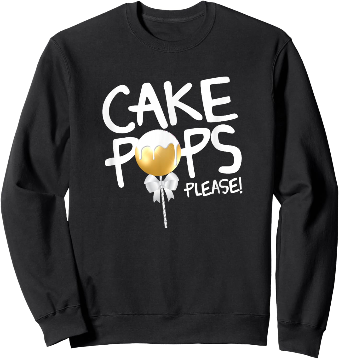 Baking Cake Pops Sweatshirt - Sweatshirt | Black