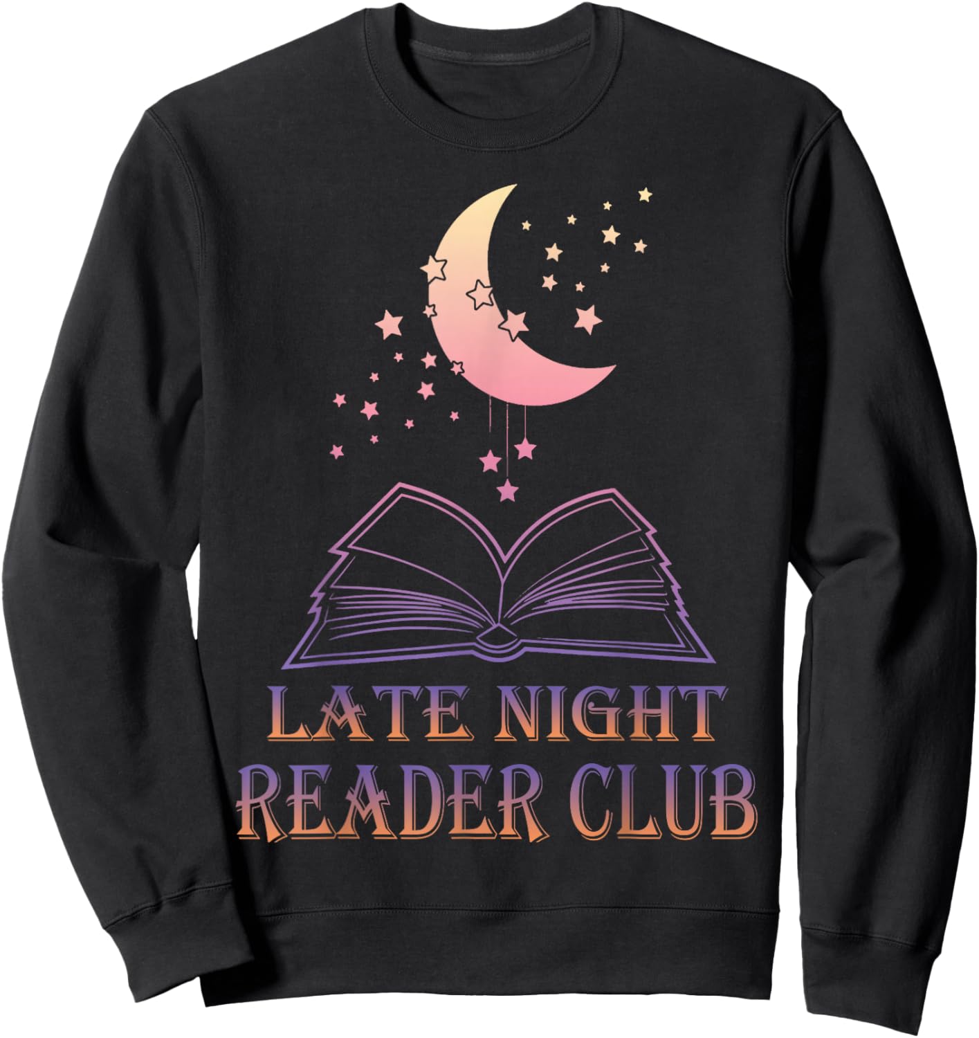 Gifts For Book Lovers Reading Women Clothing Girls Pajamas Sweatshirt - Sweatshirt | Black