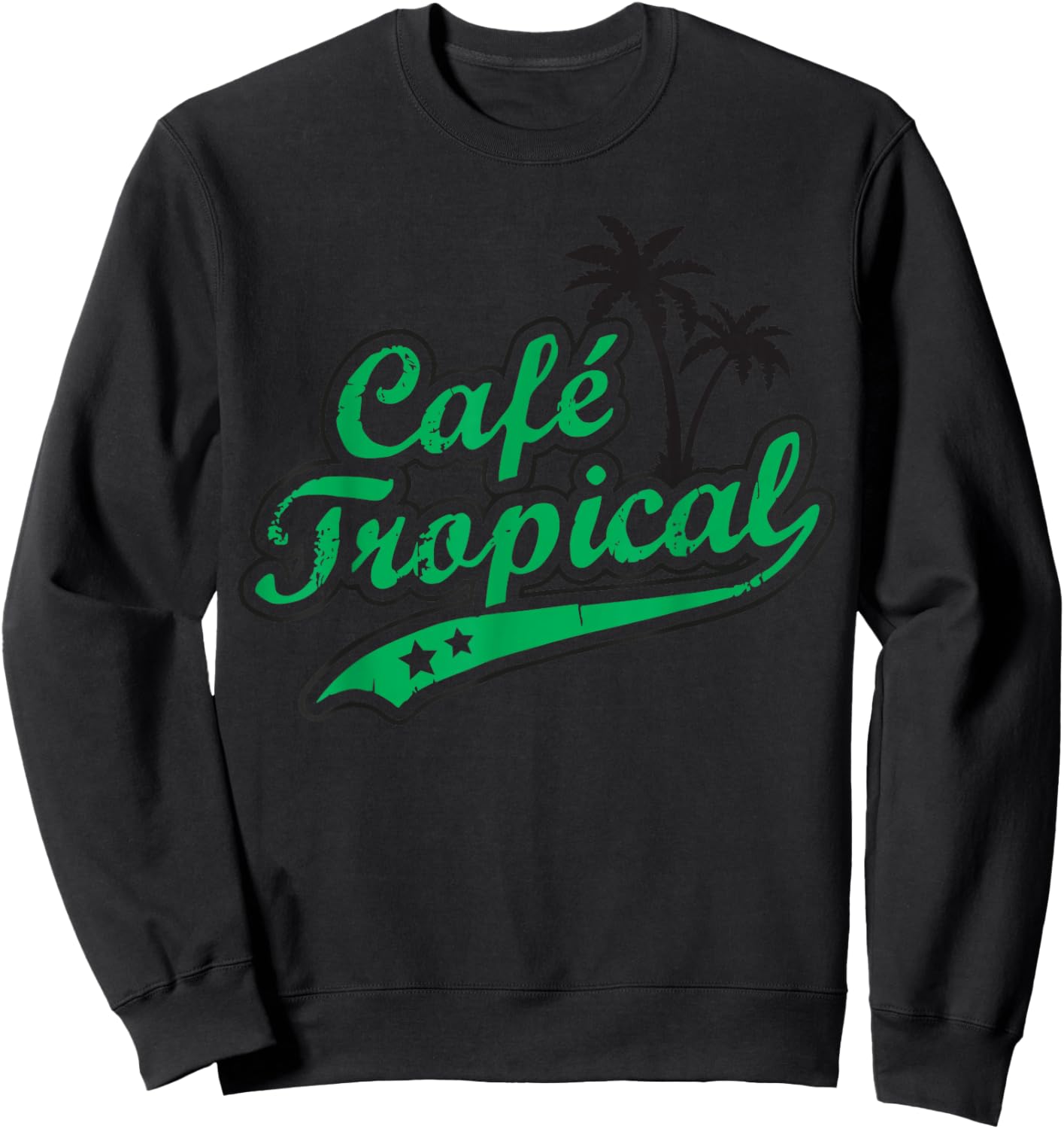 Cafe Tropical Tropical Cafe Sweatshirt - Sweatshirt | Black