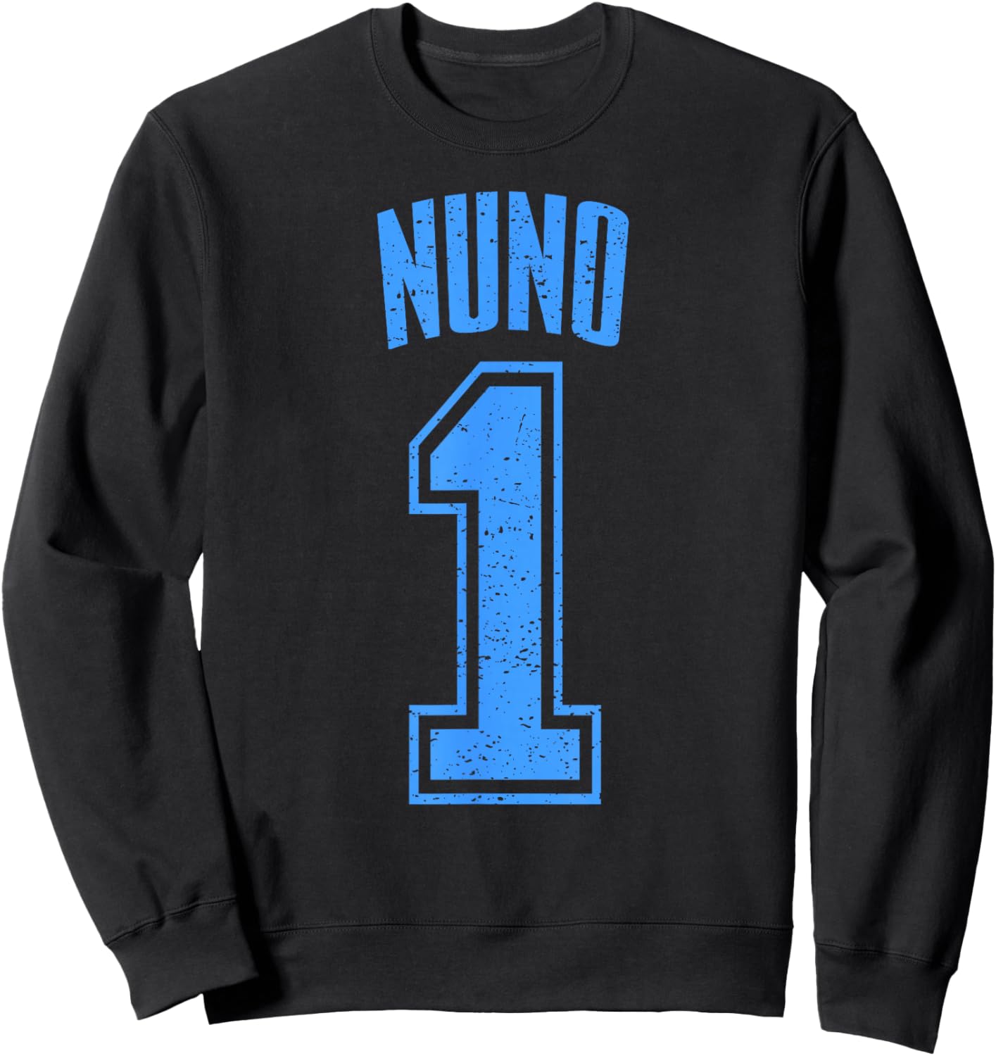 Nuno Supporter Number 1 Biggest Fan Sweatshirt - Sweatshirt | Black