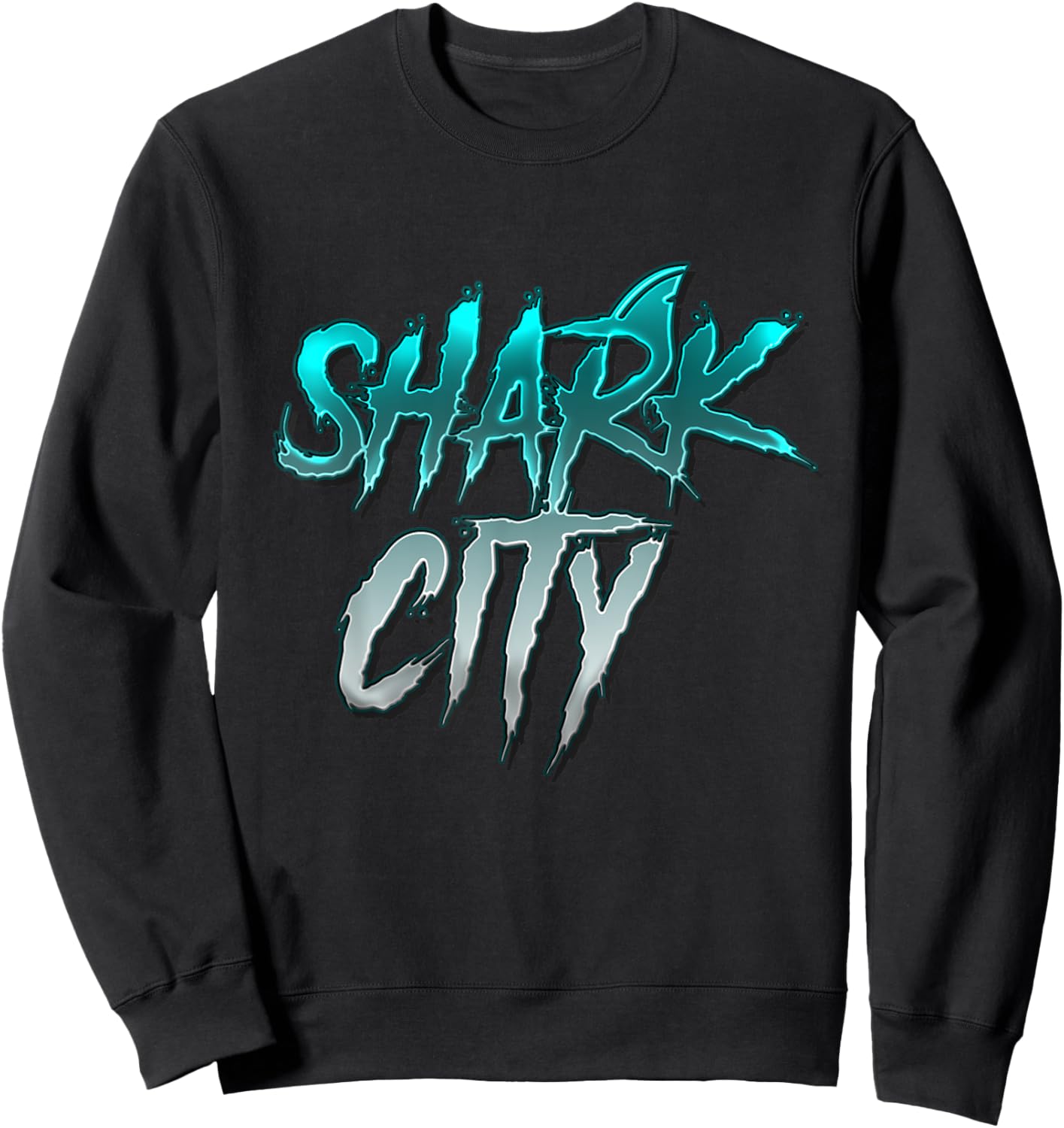 Shark City, San Jose Savages, San Jo, 408, SJ San Jose Shirt Sweatshirt - Sweatshirt | Black