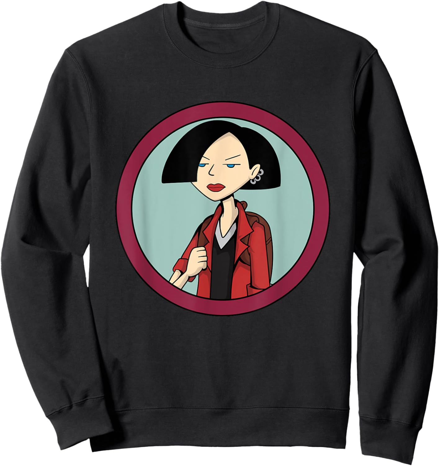 Mademark x Daria - Jane Lane “Oh Bummer!” Daria Sweatshirt - Sweatshirt | Black