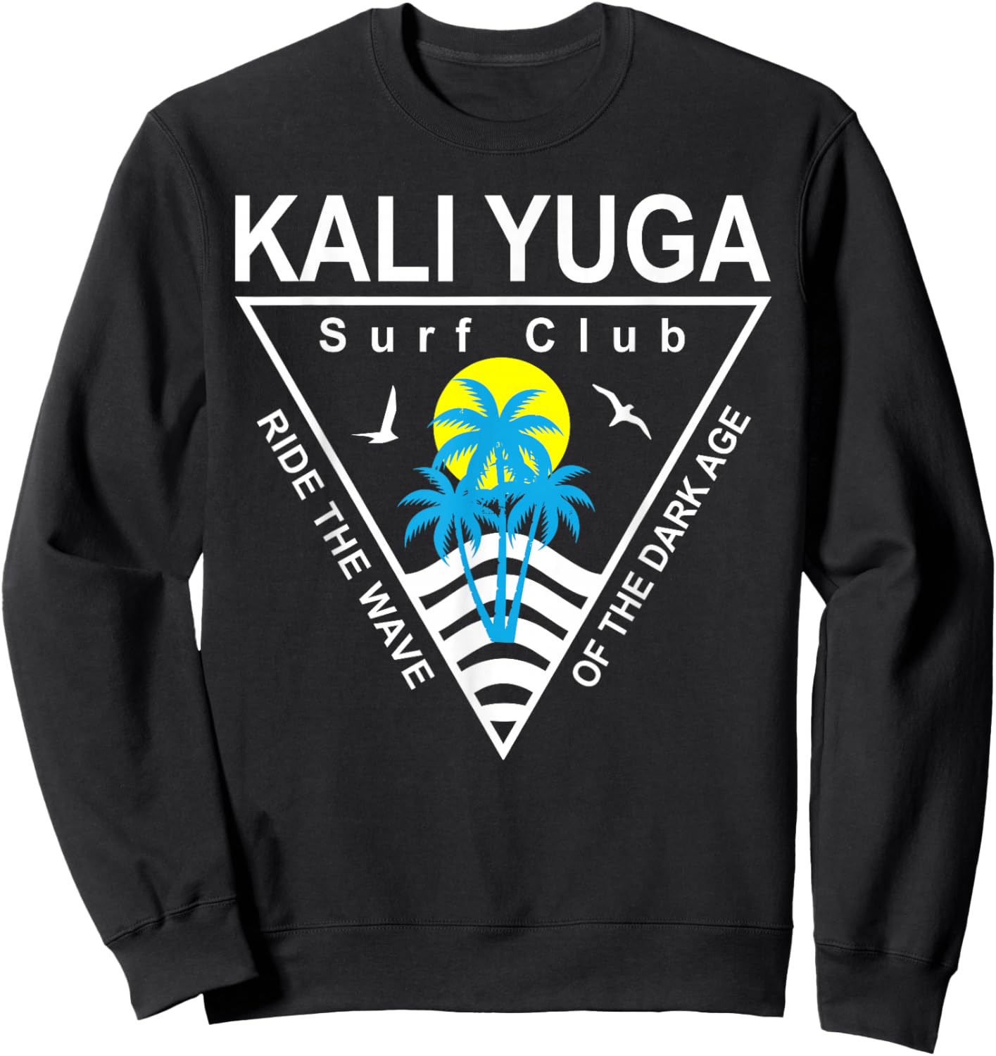 The Kali Yuga Surf Club Shirts Clothing & Store Sweatshirt - Sweatshirt | Black