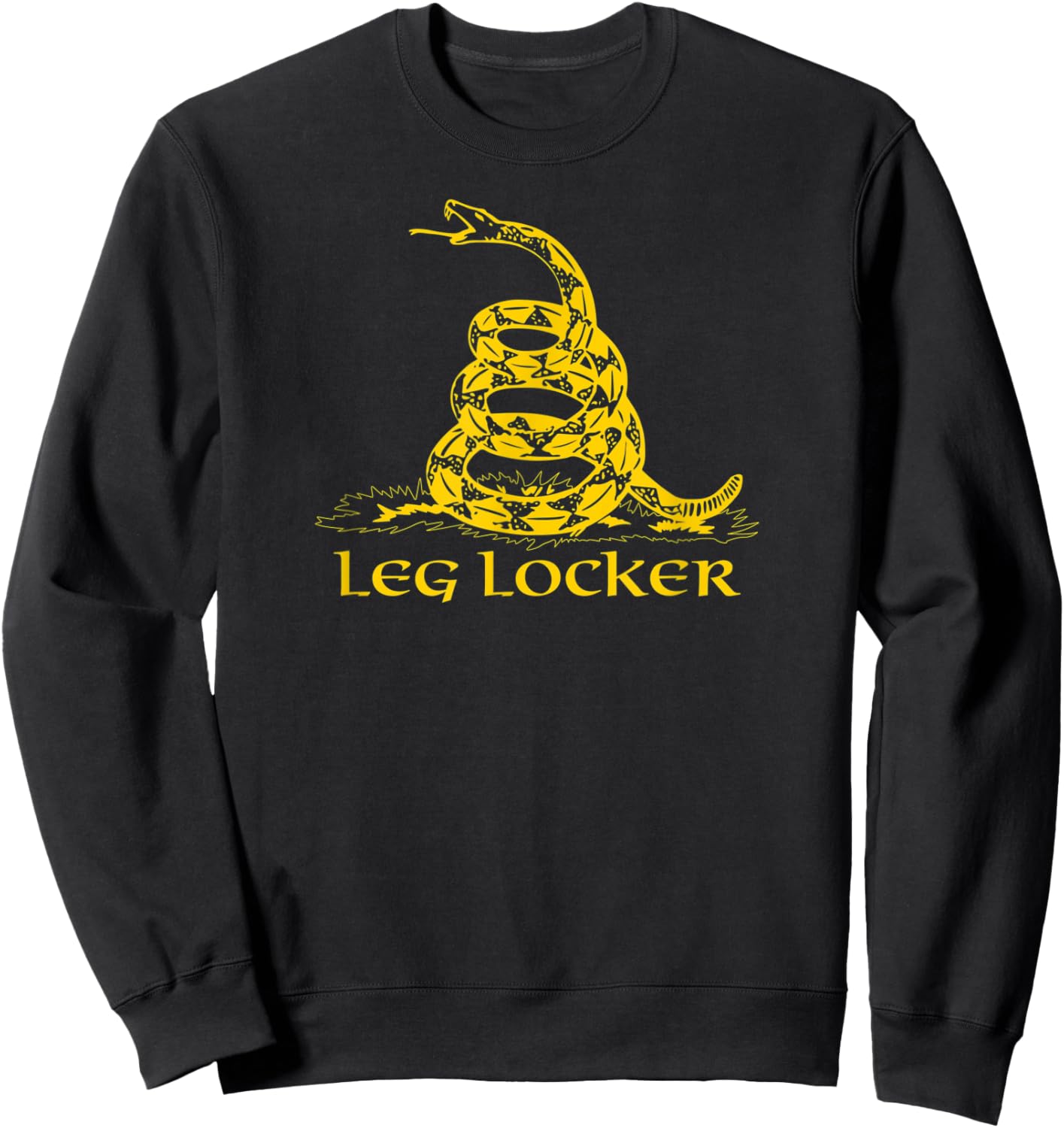 Leg Locker Rattlesnake Sweatshirt - Sweatshirt | Black