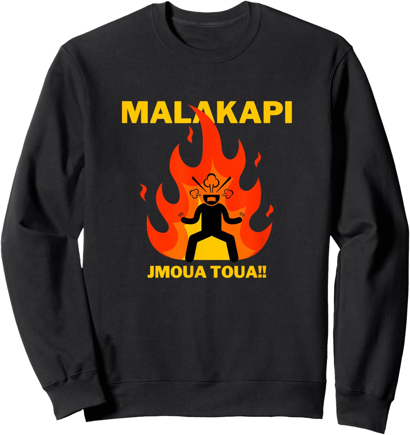 Hmong Malakapi Sweatshirt - Sweatshirt | Black