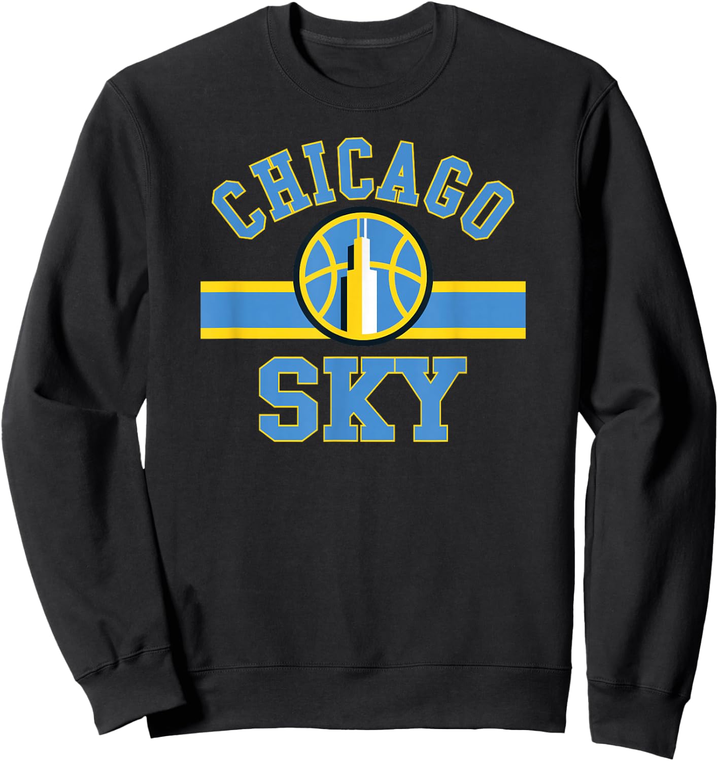 WNBA Chicago Sky Downtown Sweatshirt - Sweatshirt | Black