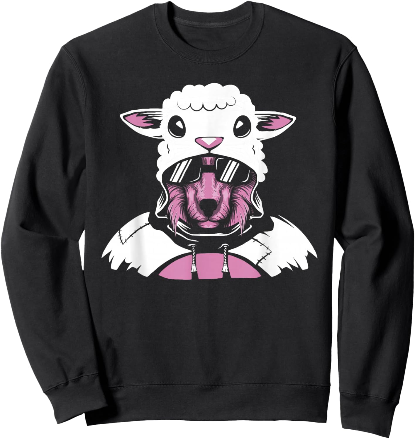 Wolf in sheep's fur Sweatshirt - Sweatshirt | Black