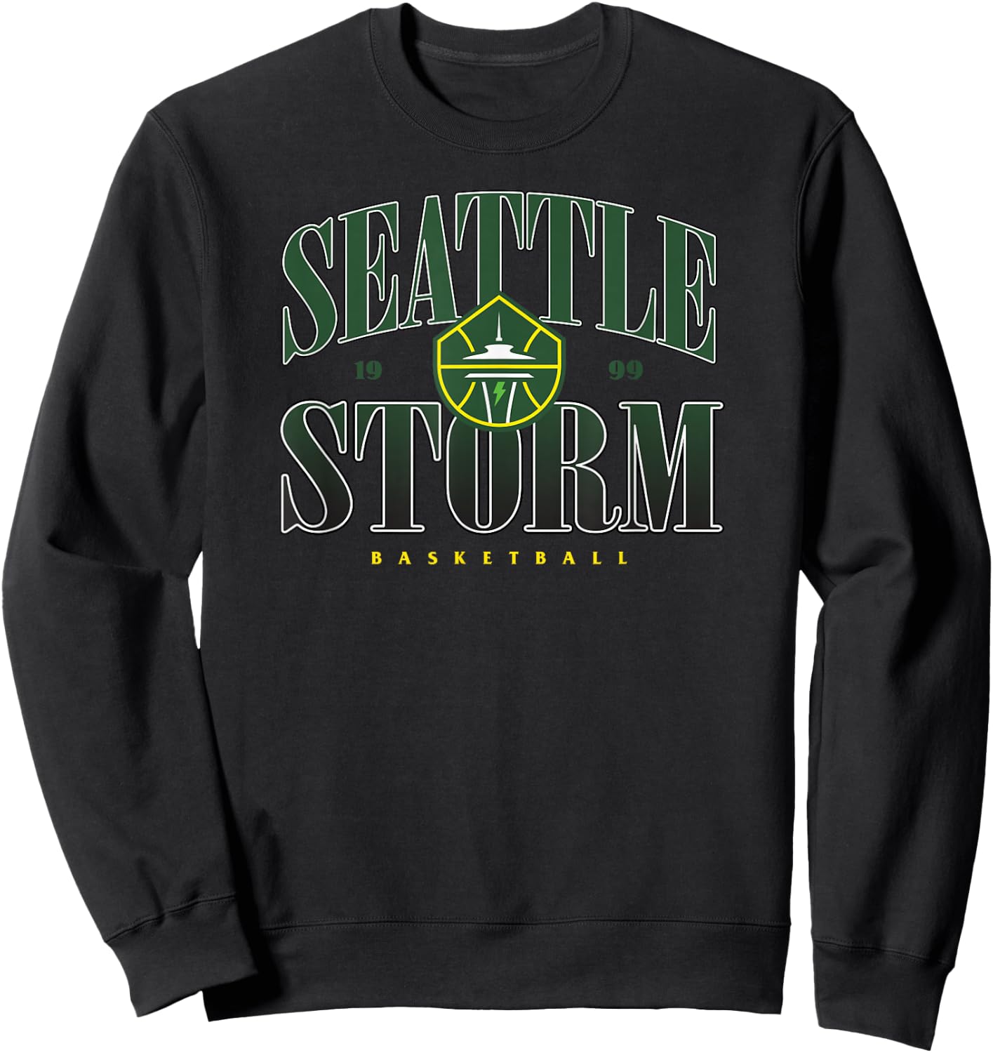 WNBA Seattle Storm Courtside Sweatshirt - Sweatshirt | Black