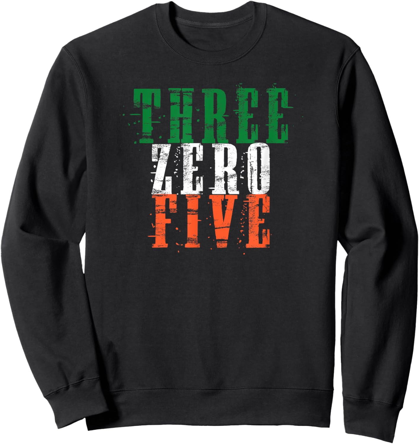 Three Zero Five 305 Miami Dade County Sweatshirt - Sweatshirt | Black