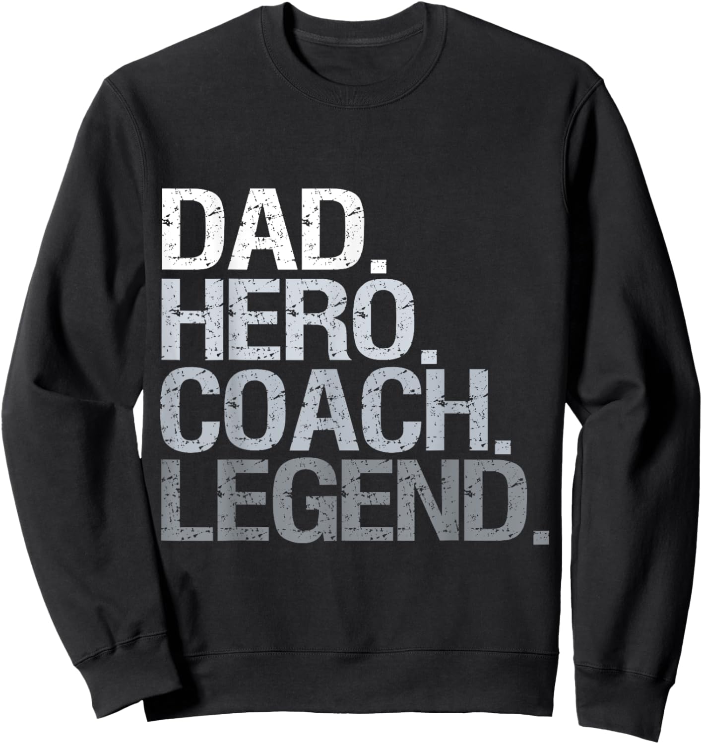 Dad coach Sweatshirt - Sweatshirt | Black