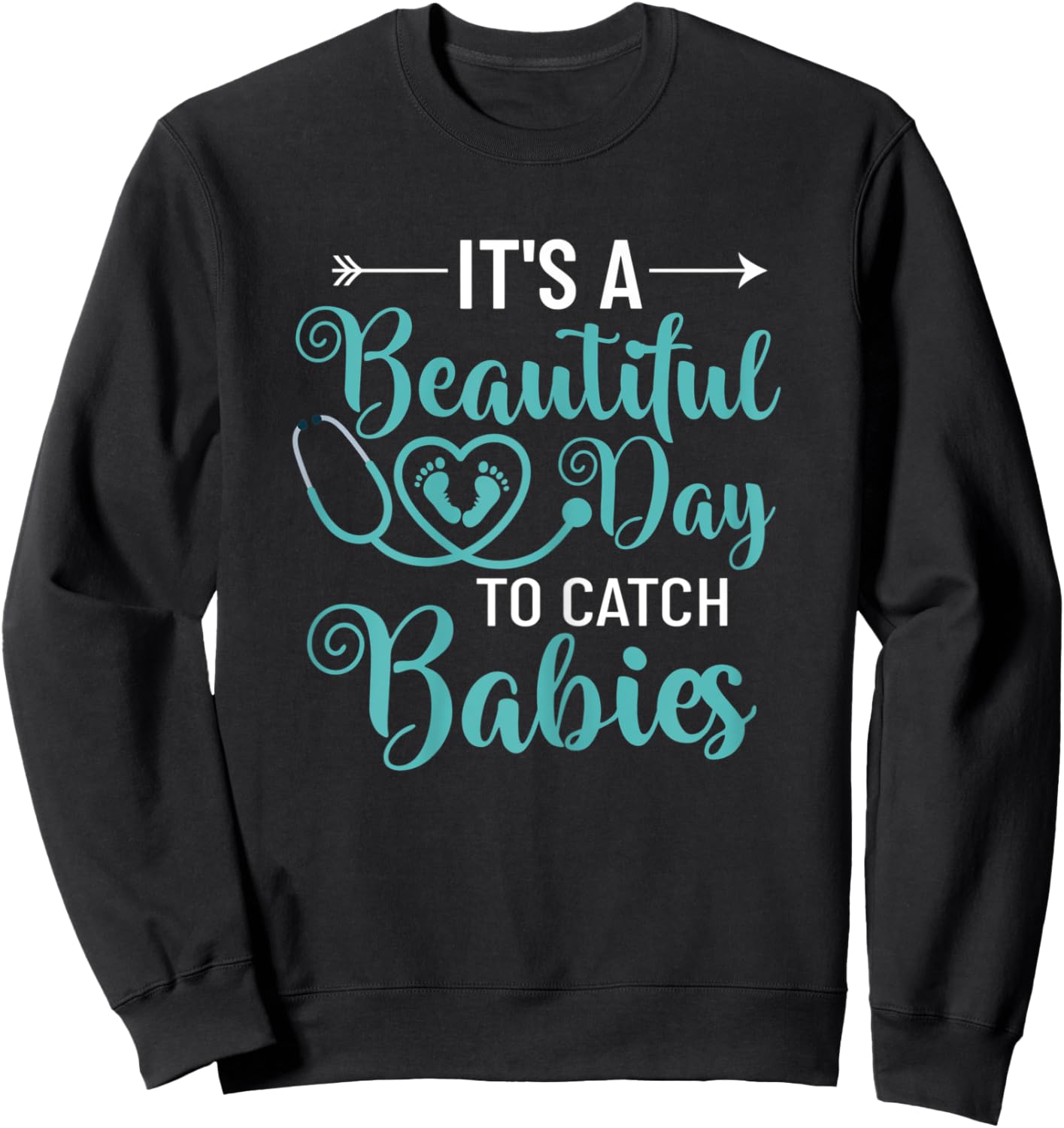 Labor And Delivery Nurse L&D Nursing Hospital Education Sweatshirt - Sweatshirt | Black