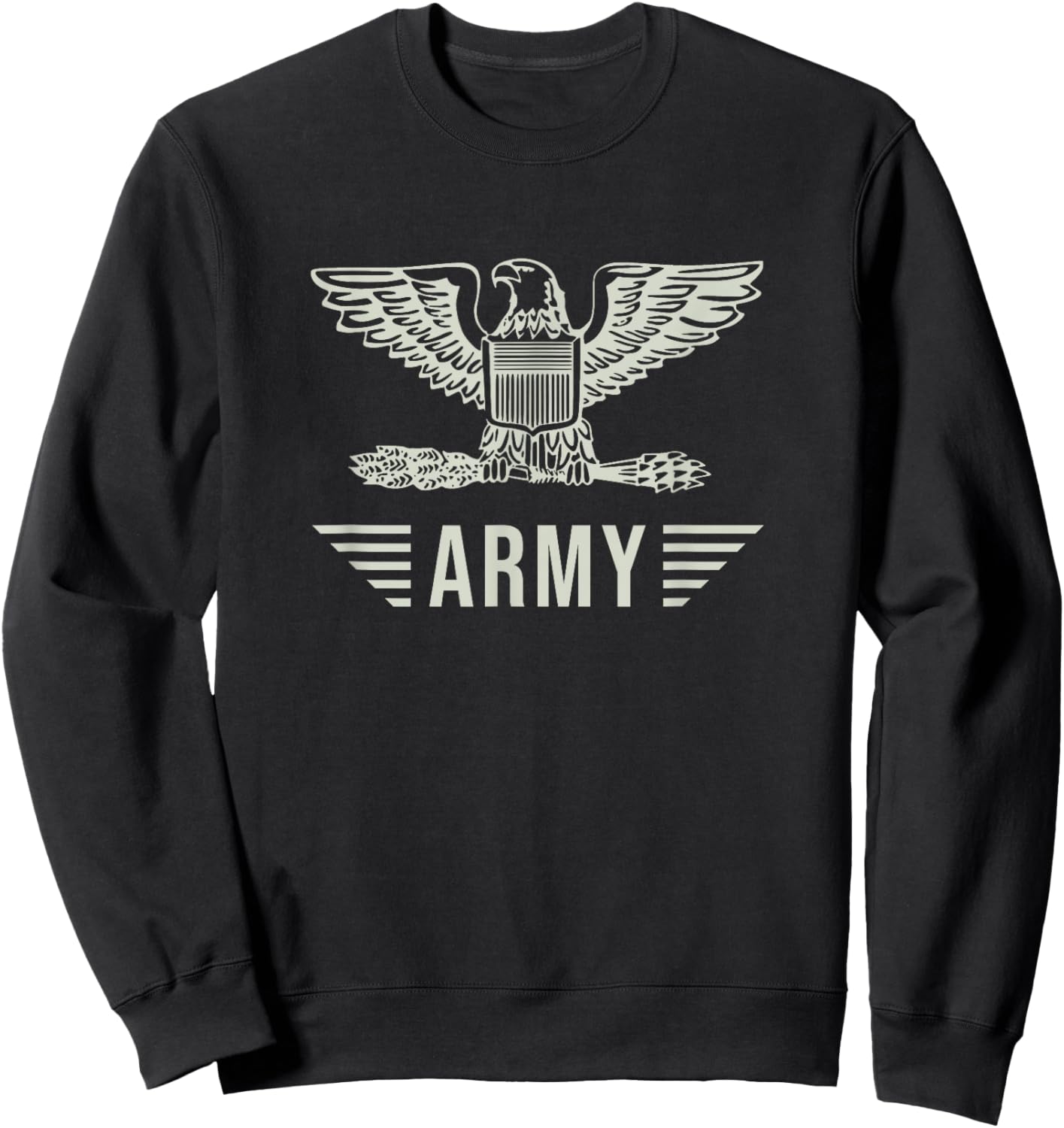 Patriotic Army Shirts for Boys Tactical USA Shirt American Sweatshirt - Sweatshirt | Black