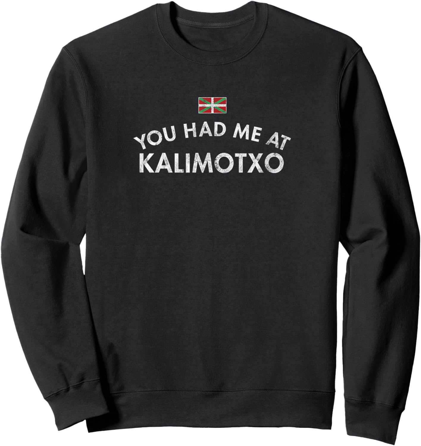 Kalimotxo Red Wine Cola Drink Basque Spain France Sweatshirt - Sweatshirt | Black