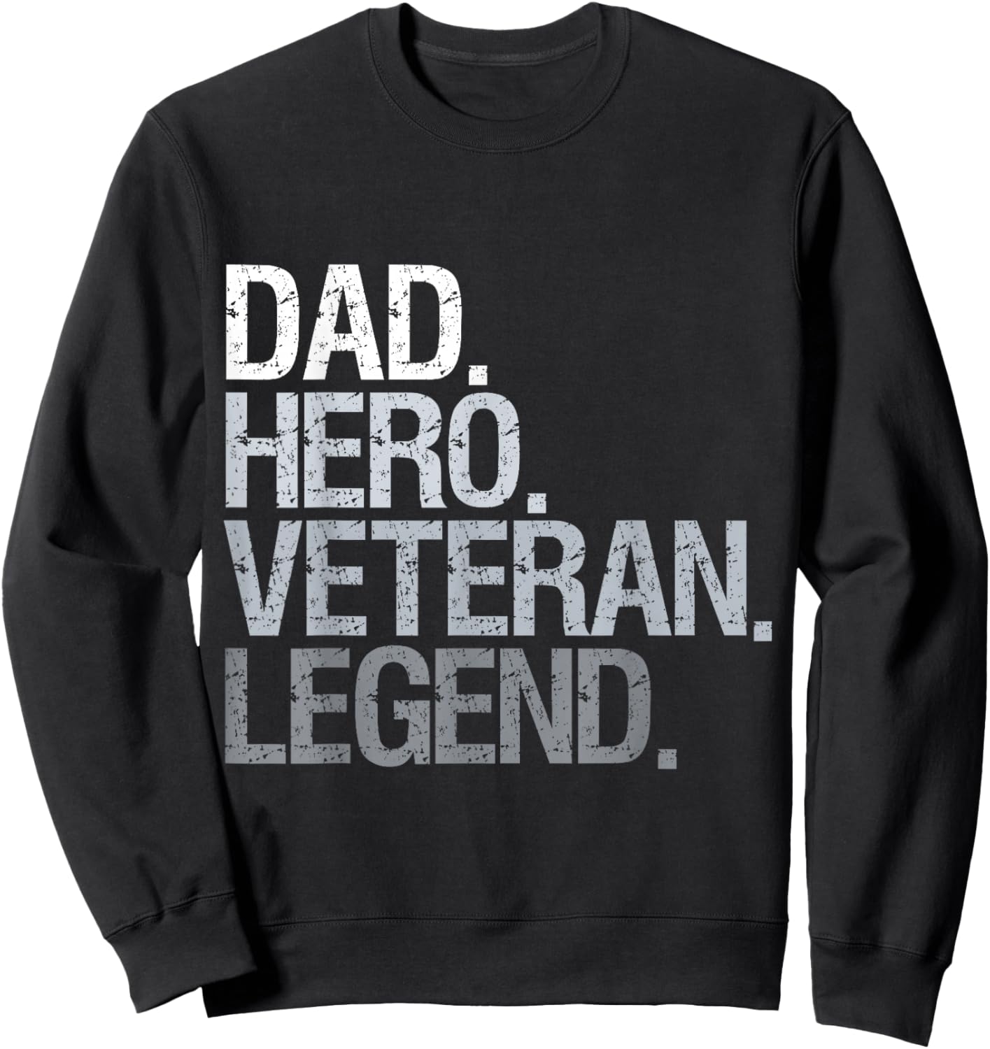 Veteran dad Sweatshirt - Sweatshirt | Black