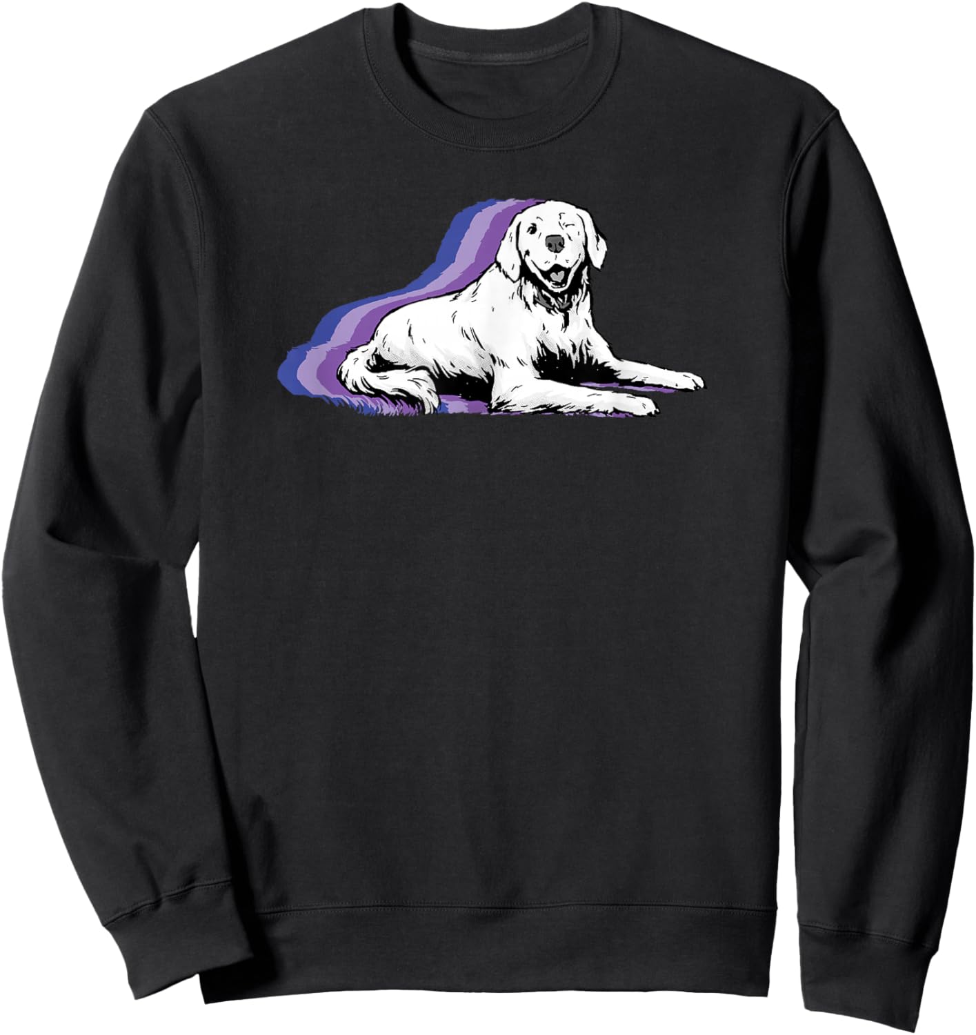 Marvel Hawkeye Disney Plus Lucky Afterimage Sweatshirt - Sweatshirt | Black