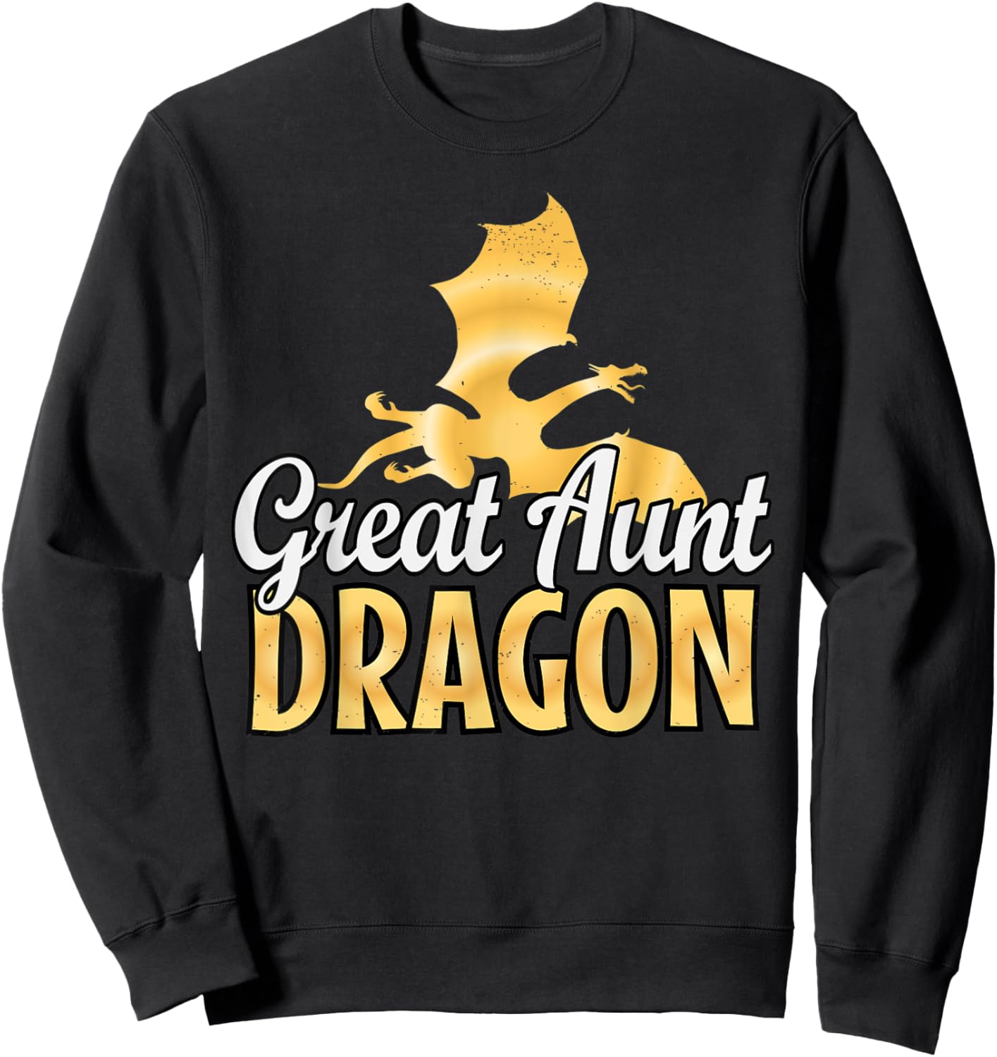 Great Aunt Dragon Lover Sweatshirt - Sweatshirt | Black