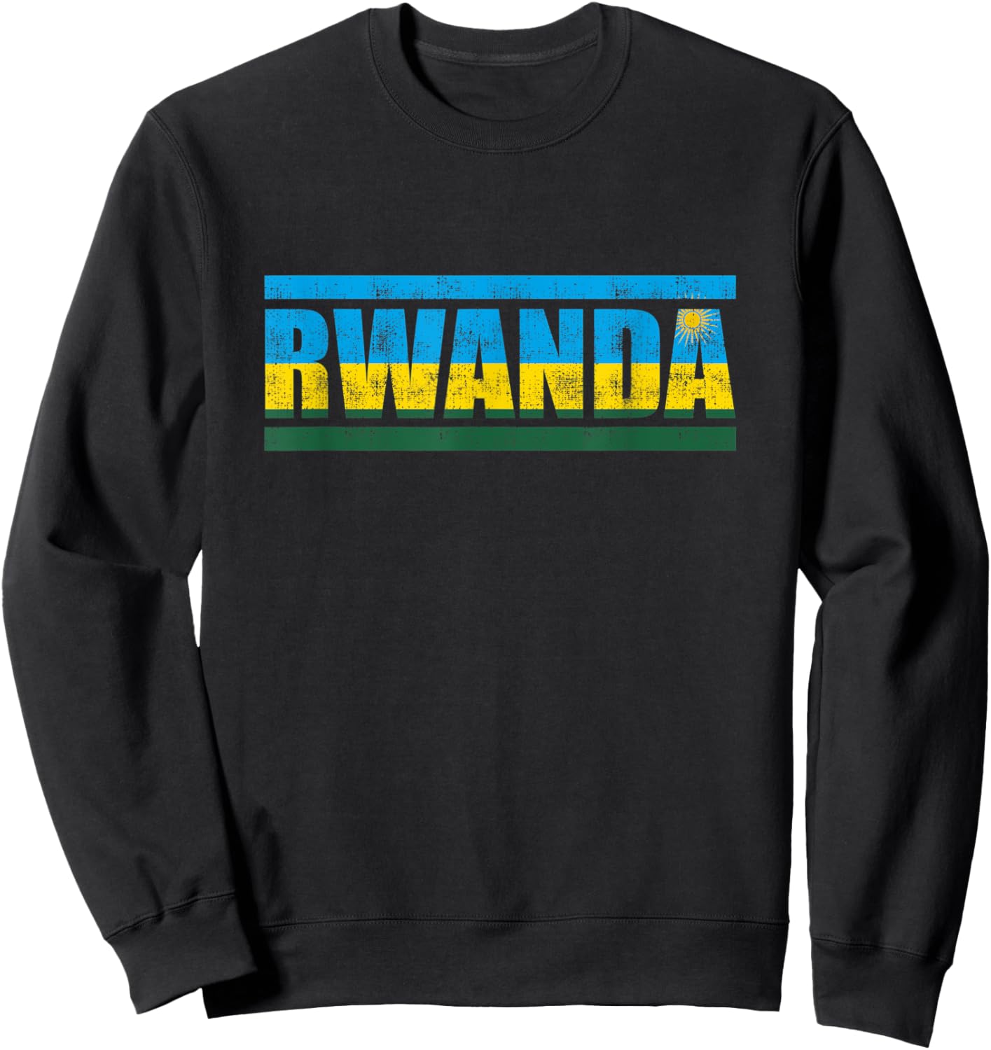 Rwanda Sweatshirt - Sweatshirt | Black