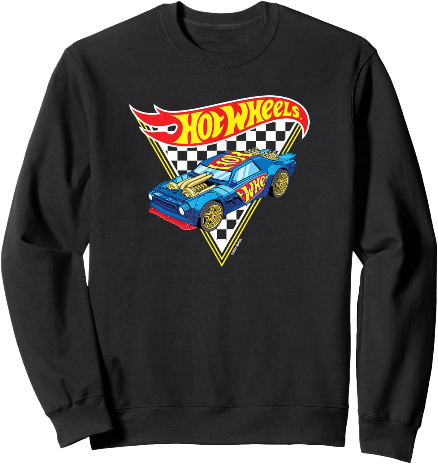 Hot Wheels - Graphic Sweatshirt - Sweatshirt | Black