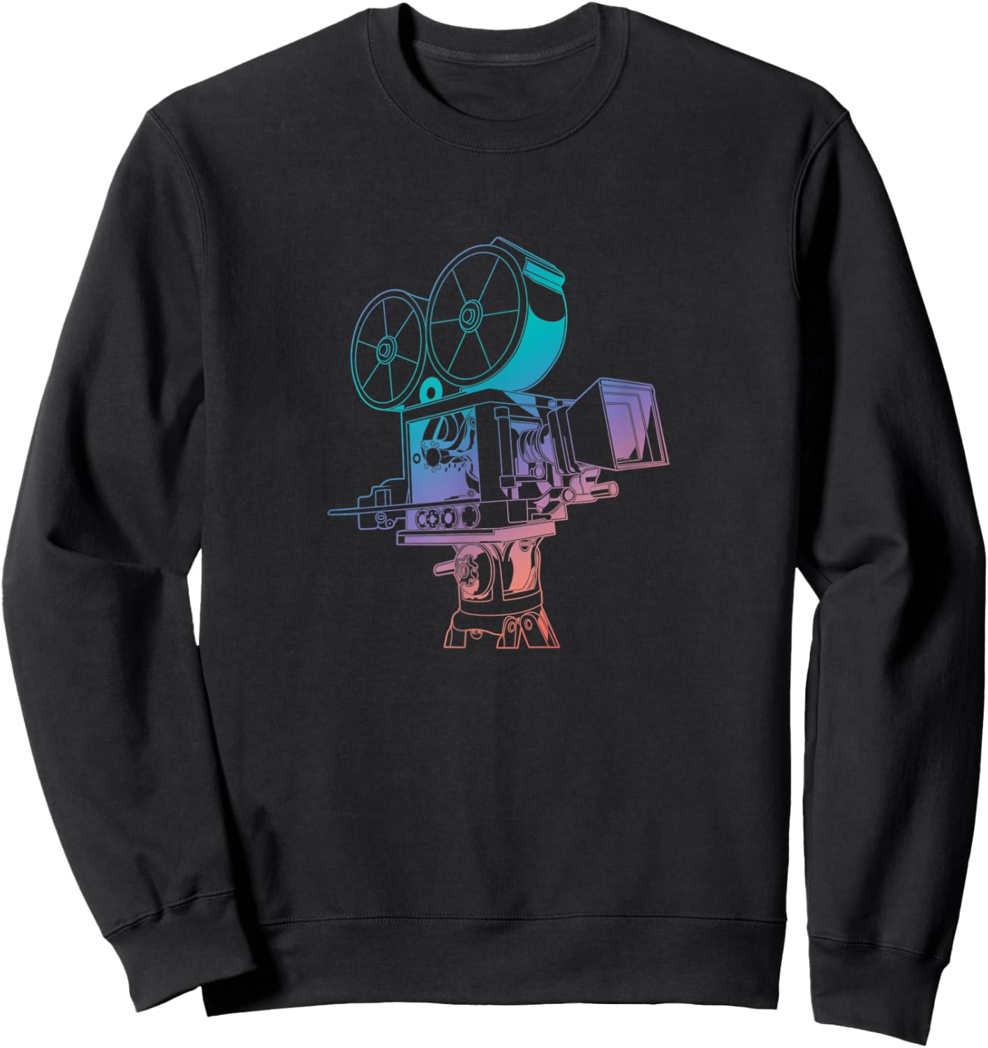 Camerawoman Filmmaker Videographer Camera Operator Sweatshirt - Sweatshirt | Black