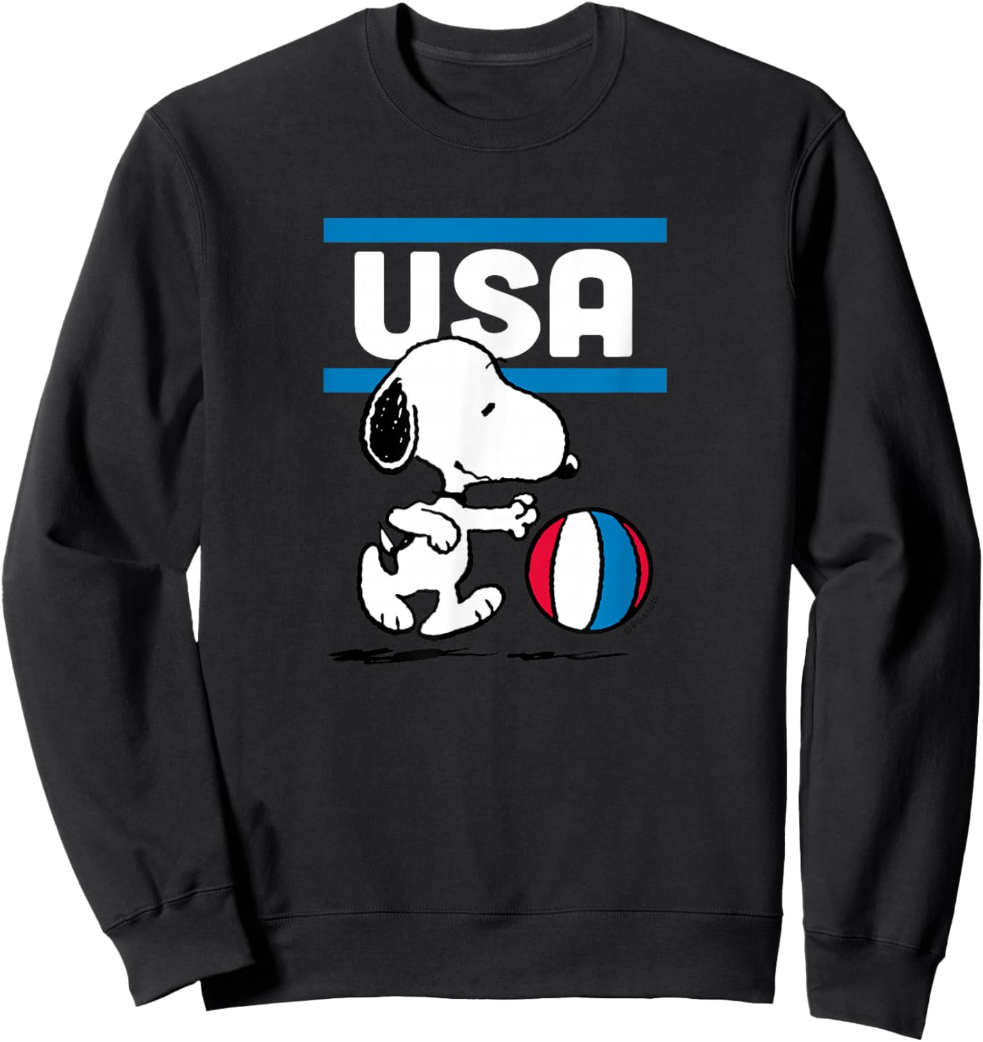 Peanuts - Snoopy USA Basketball Sweatshirt - Sweatshirt | Black