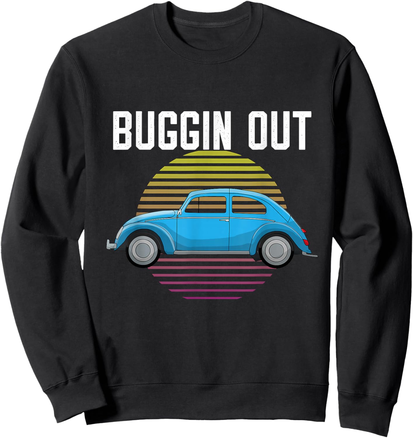 Buggin Out Car Sweatshirt - Sweatshirt | Black