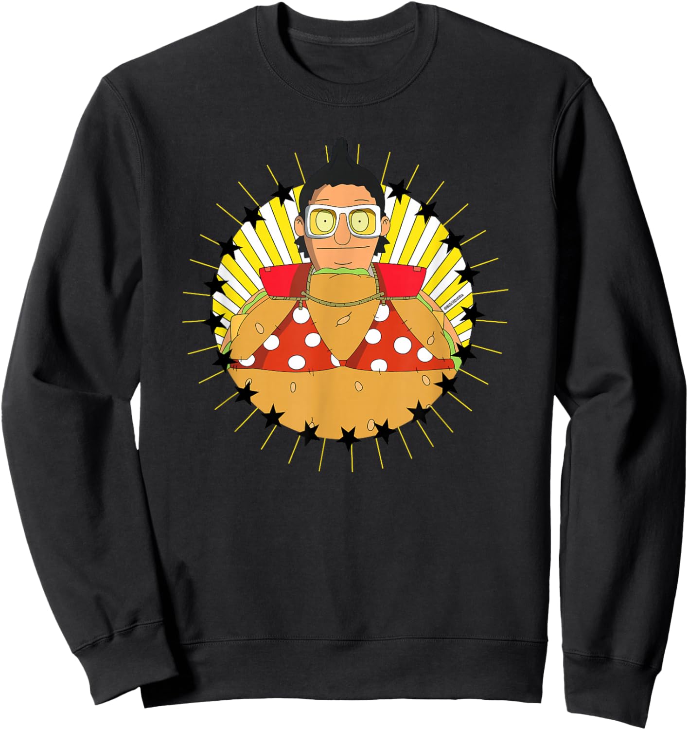 The Bob’s Burgers Movie Gene Belcher Sweatshirt - Sweatshirt | Black