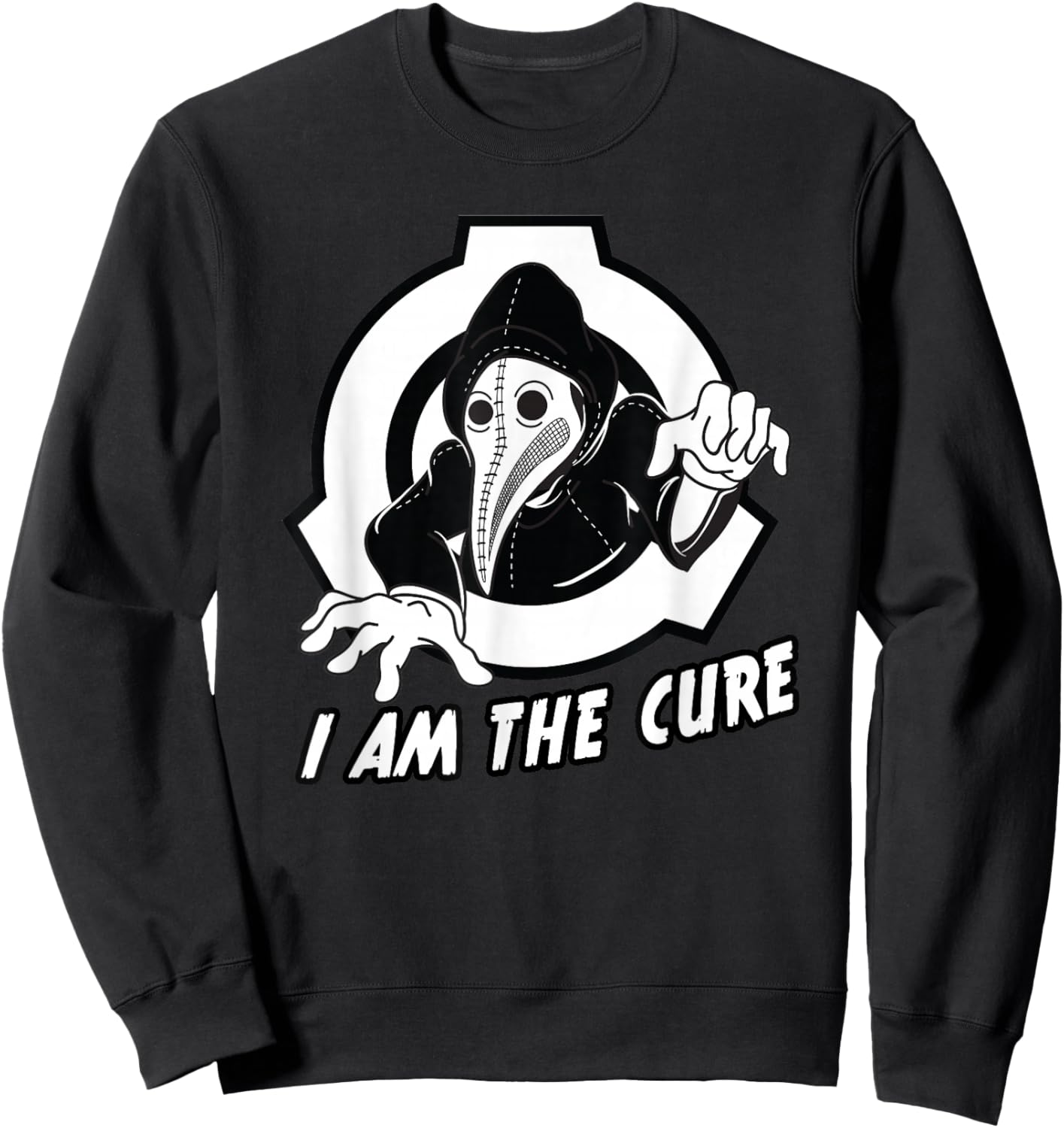 SCP Foundation SCP-049 Plague doctor Sweatshirt - Sweatshirt | Black