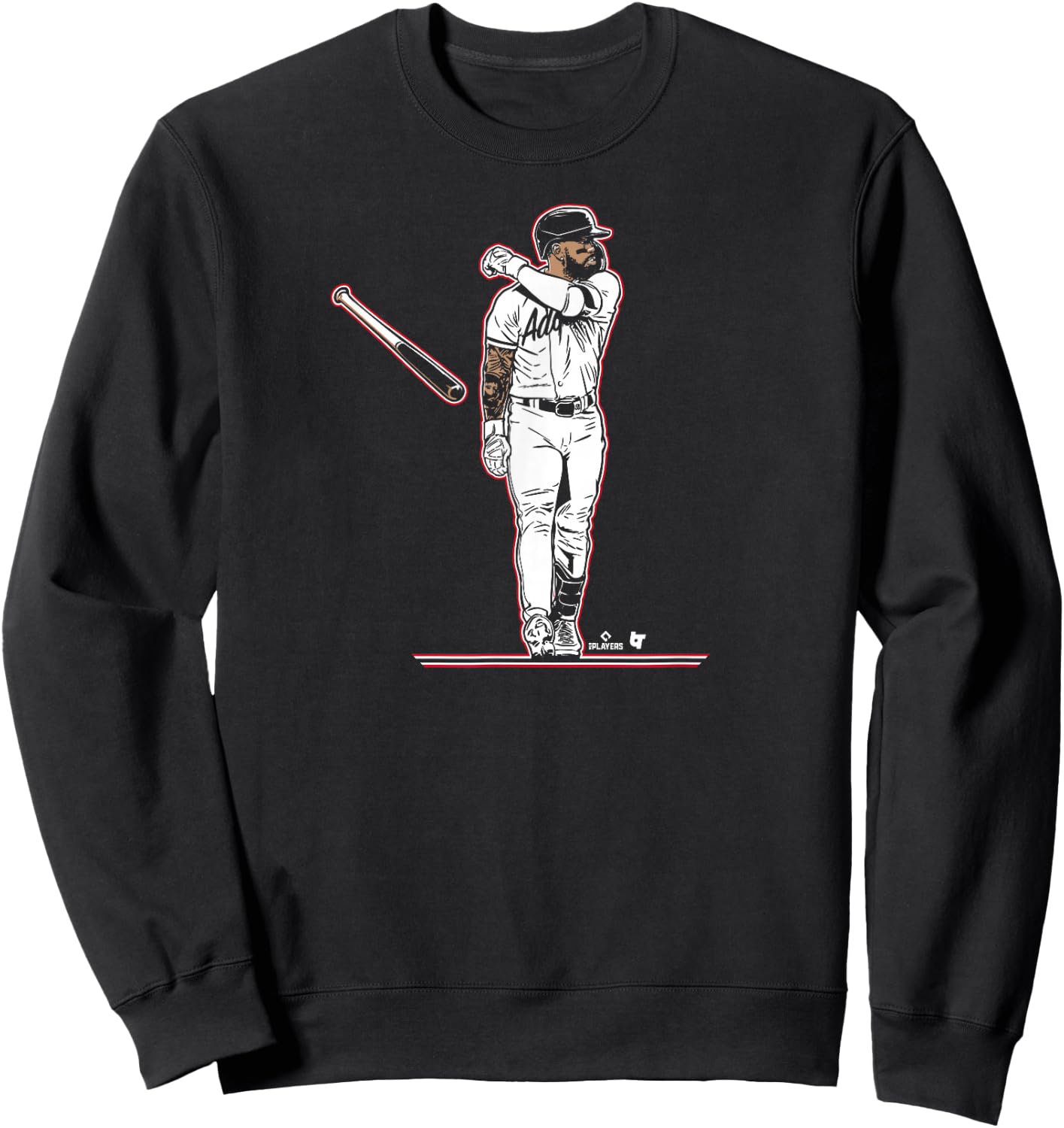 Adolis Flippin' García - Texas Baseball Sweatshirt - Sweatshirt | Black